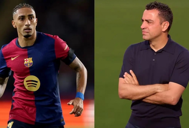 Raphinha bất ngờ chỉ trích HLV Xavi trước thềm tái đấu Inter Milan