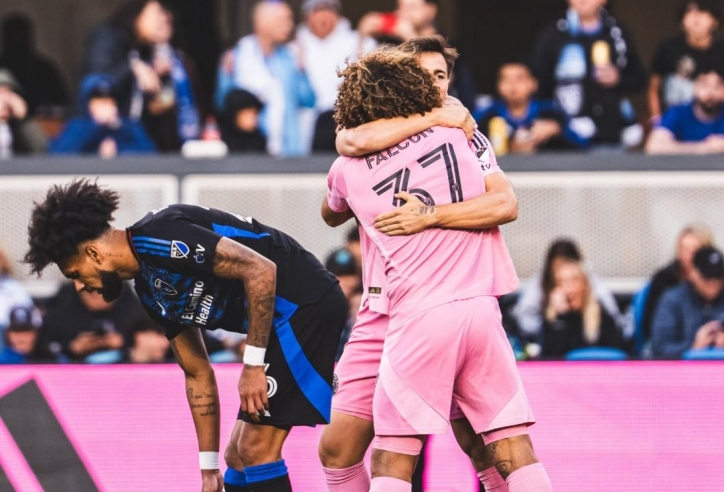 Trực tiếp Inter Miami 2-2 San Jose: Bàn thắng tưng bừng