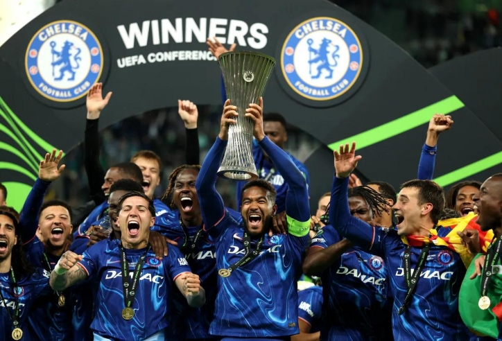 Chelsea lập siêu kỷ lục sau chức vô địch Conference League