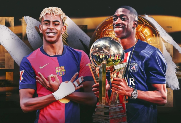 Quả bóng vàng 2025: Yamal vượt mặt Dembele
