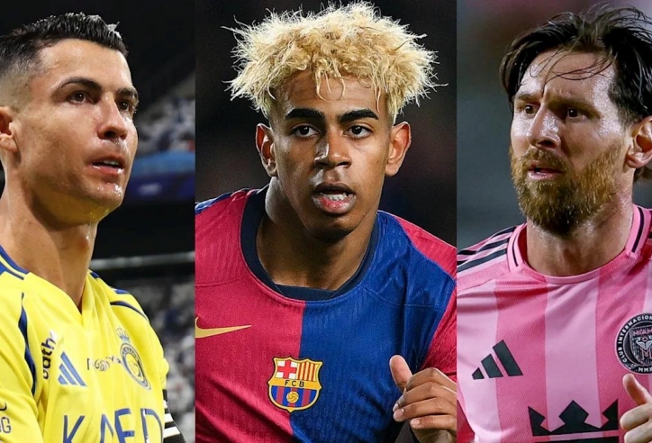 Thành tích của Yamal ở tuổi 18 so với Ronaldo và Messi nói lên tất cả
