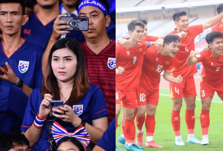 CĐV Thái Lan phản ứng bất ngờ sau chiến thắng của U23 Việt Nam