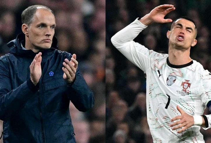 HLV Thomas Tuchel: 'Hy vọng ĐT Anh đừng bắt chước Ronaldo'
