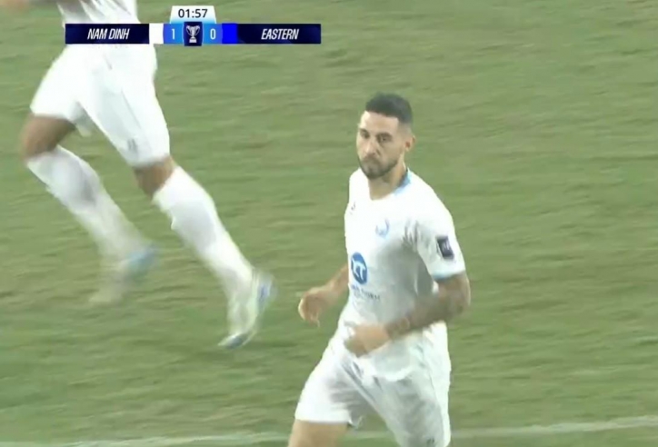 Trực tiếp Nam Định 3-0 Eastern AA: Nhanh chóng mở điểm