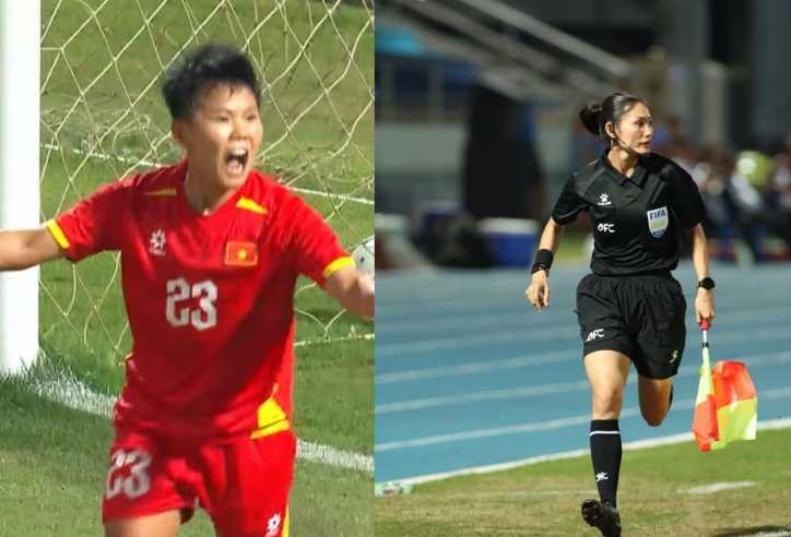 Trọng tài đã công nhận bàn thắng của Việt Nam nhưng...