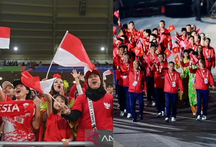 CĐV Indonesia phản ứng bùng nổ khi vượt Việt Nam về số HCV SEA Games
