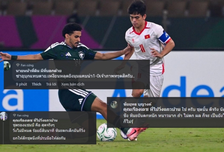 CĐV Thái Lan thốt lên 1 điều khi U23 Việt Nam giành vé vào tứ kết