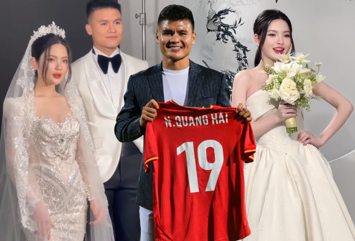 Hé lộ quy mô khủng của đám cưới Quang Hải - Chu Thanh Huyền, HLV - cầu thủ đình đám nào sẽ có mặt?