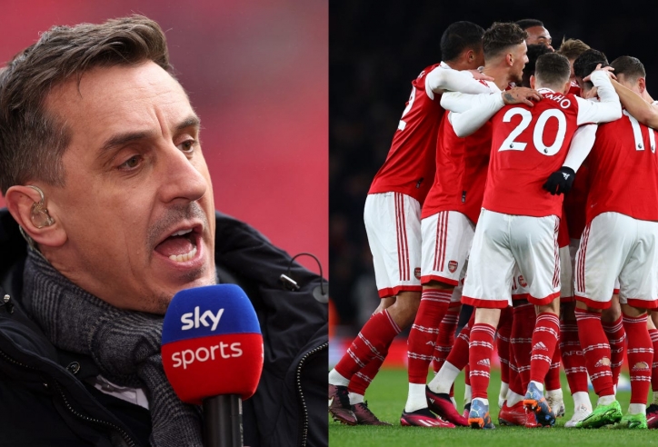 Gary Neville: 'Arsenal giải quyết thành công 2 vấn đề trước Man City'