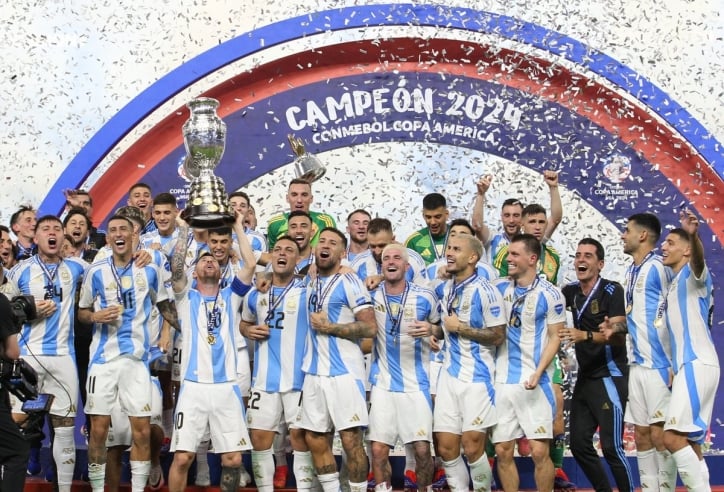 Argentina nhận thưởng hậu hĩnh sau khi vô địch Copa America
