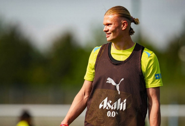 Man City nhận tin cực vui từ Erling Haaland