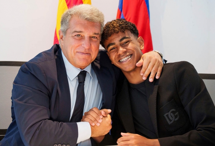 Chủ tịch Barca có động thái với Lamine Yamal