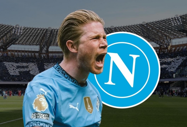 Đến Napolo, Kevin De Bruyne nhận chỉ tiêu đầu tiên