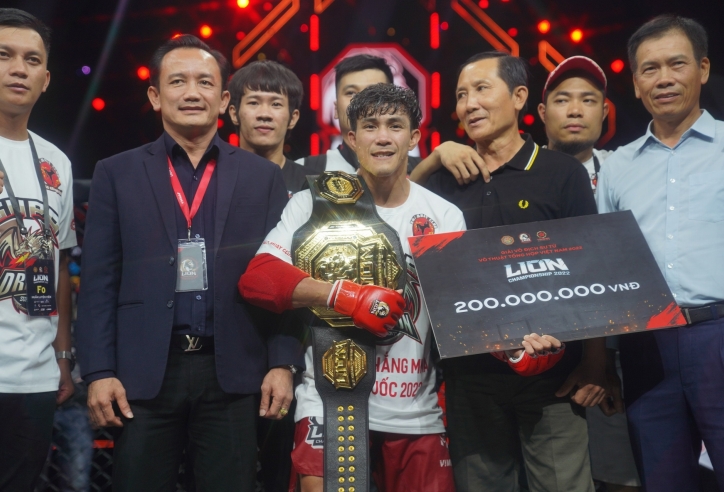 Nguyễn Trần Duy Nhất thông báo “giải nghệ” LION Championship, trả đai vô địch