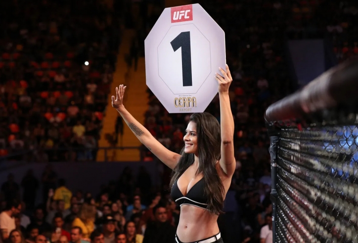 Ring Girl thiên thần của UFC Camila Oliveira thông báo tin vui