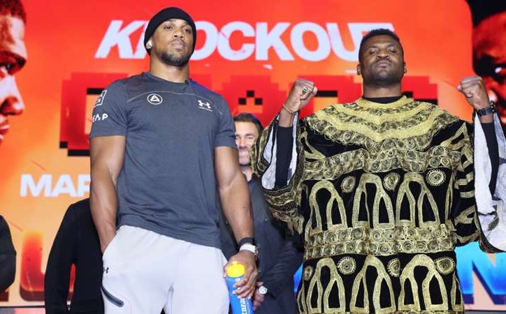 Sự kiện “Knockout Chaos”: Anthony Joshua đối đầu Francis Ngannou, 3 trận tranh đai vô địch diễn ra tại Ả Rập Xê Út