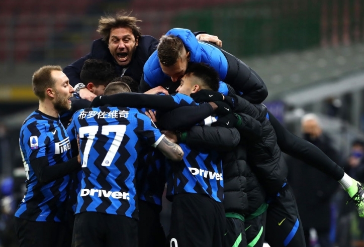 Inter Milan chính thức vô địch Serie A sau hơn 10 năm chờ đợi
