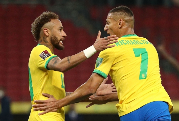 Neymar thăng hoa, Brazil thắng trận thứ 5 liên tiếp