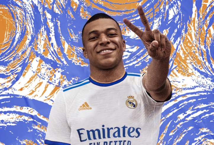 Mbappe chọn số áo của thần tượng tại Real Madrid