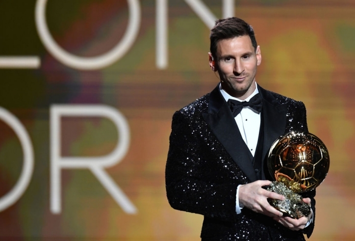Messi giành Quả bóng vàng lần thứ 7