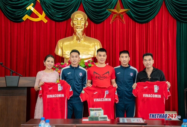 Cầu thủ CLB Quảng Ninh nhận thêm 1,5 tỷ đồng