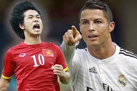 CĐV Việt Nam 'nhờ cậy' Ronaldo để đòi penalty cho Công Phượng