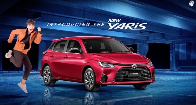 Toyota Vios 2023 trong 'thân xác' hatchback trông sẽ như thế nào?