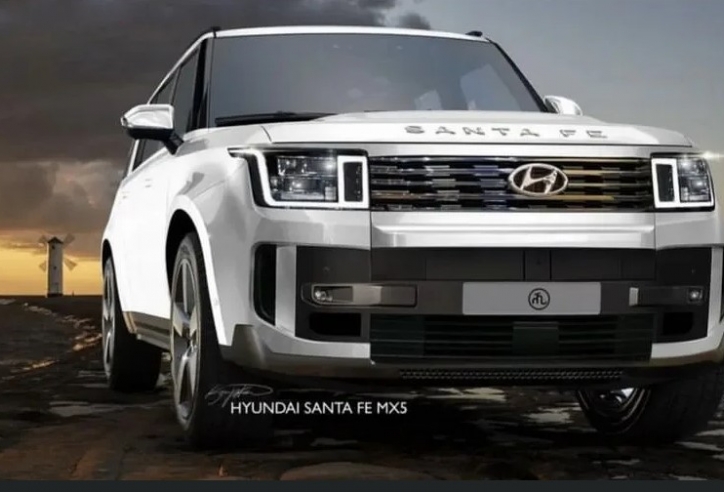 Xem trước thiết kế Hyundai Santa Fe 2024: Trông như Land Rover Defender của châu Á