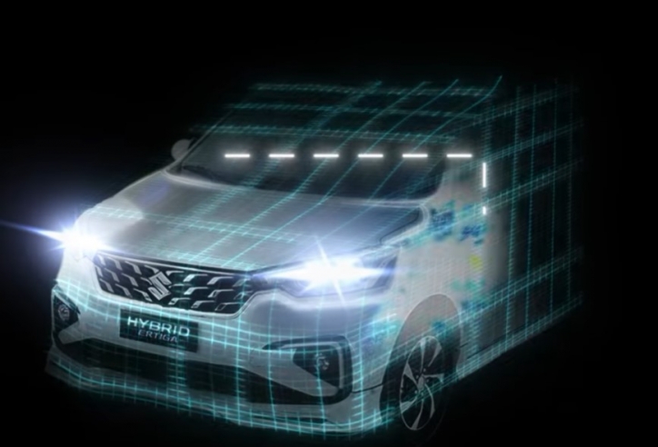 Suzuki Ertiga Hybrid tiếp tục 'nhá hàng', bật mí cụm pin trên xe, tiết kiếm xăng tới 20%