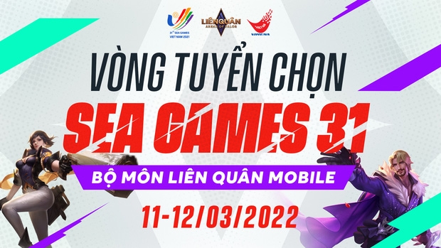 Liên Quân Mobile công bố vòng tuyển chọn SEA Games 31