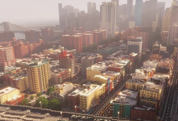 Minecraft: 3000 game thủ chung tay xây dựng lại thành phố New York