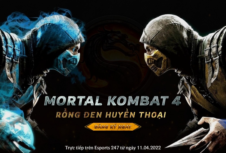 Mở đăng ký giải đấu Mortal Kombat 4 - Rồng Đen Huyền Thoại