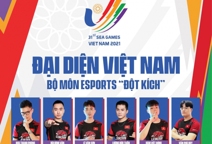 Đội hình đội tuyển Đột Kích Việt Nam dự SEA Games 31