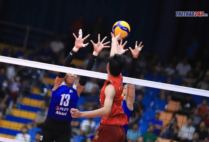Trực tiếp bóng chuyền nữ Việt Nam vs Philippines, 19h00 hôm nay 29/6
