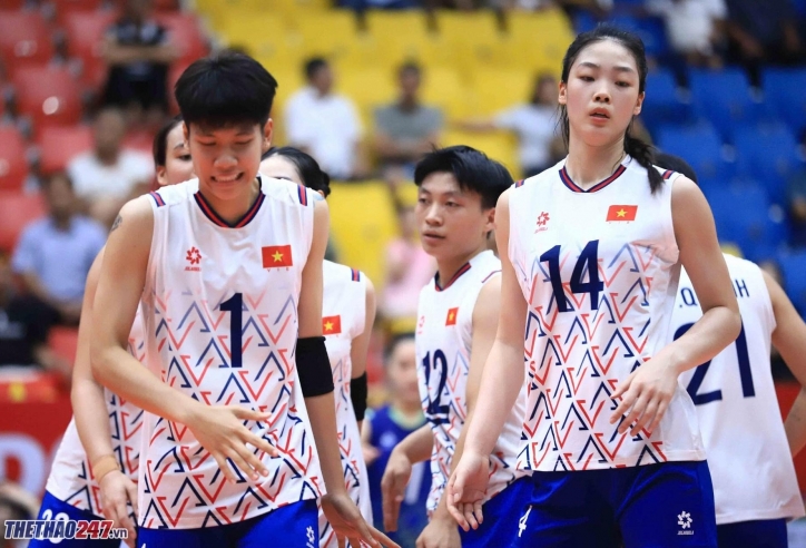 Trực tiếp bóng chuyền nữ U21 Việt Nam 1-2 U21 Thái Lan: Việt Nam gặp khó