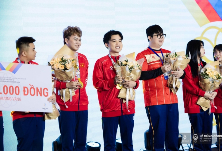 Esports nhận hơn 1 tỷ đồng tiền thưởng SEA Games