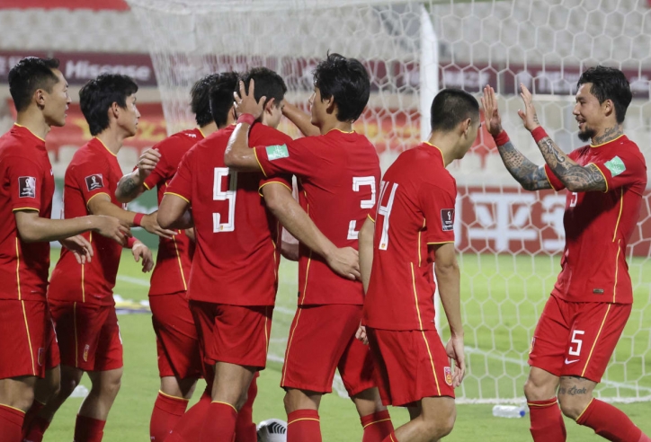 Trung Quốc triệu tập quân số bằng ĐT Việt Nam ở VL World Cup 2022