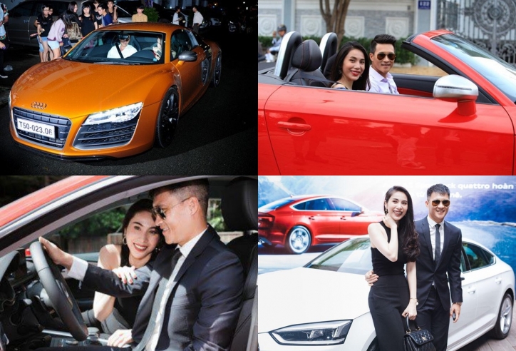 'Choáng' với dàn xe Audi giá trị khủng của vợ chồng Công Vinh – Thủy Tiên