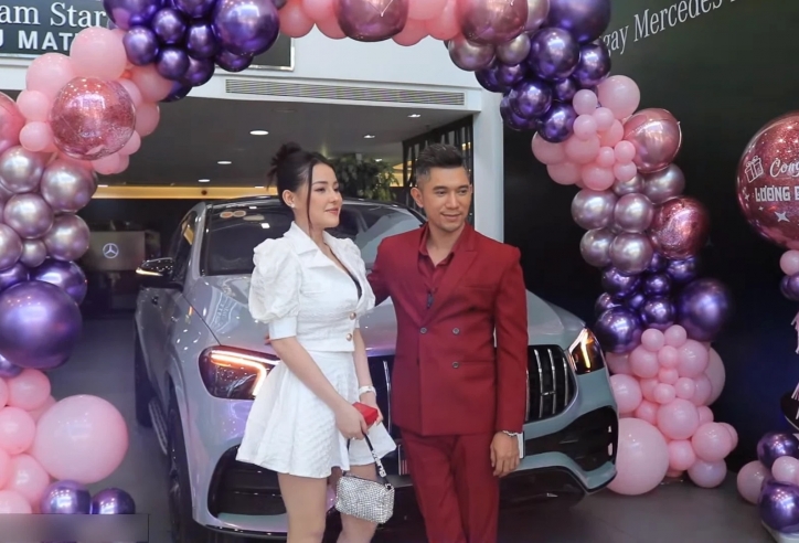 Lương Bằng Quang và Ngân 98 tậu Mercedes-AMG GLE 53 hơn 5 tỷ đồng