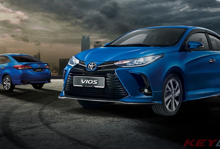 Toyota Vios được bổ sung màu xanh dương lạ mắt, giá cực rẻ