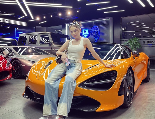 Hot girl Trang Nemo và thú chơi siêu xe 'khét tiếng' tại Sài Gòn