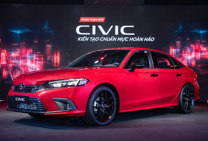 Honda Civic 2022 chính thức ra mắt tại Việt Nam, giá từ 730 triệu đồng