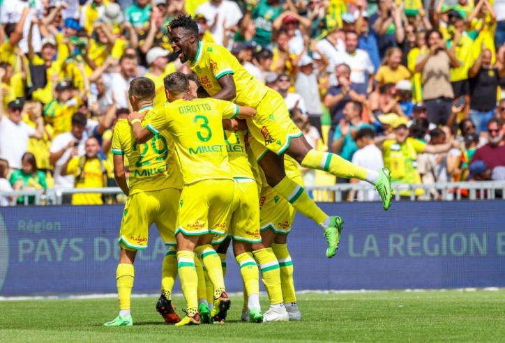 Lật kèo không tưởng trong 6 phút, Nantes giành chiến thắng đầu tiên tại Ligue 1 năm nay