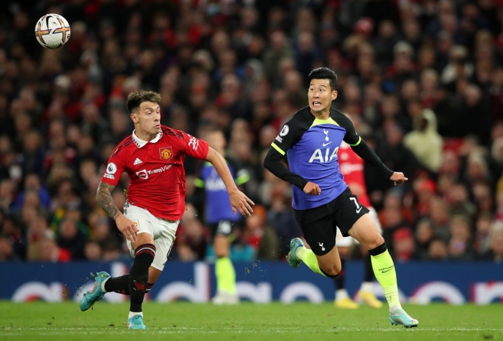 Martinez khiến Son Heung-min phải 'rung động' sau trận MU vs Tottenham