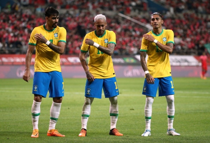 Phản ứng 'vui như Tết' của sao Brazil khi được tham dự World Cup 2022