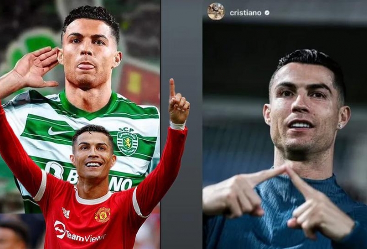 Ronaldo đăng story ám chỉ 'Về nhà': Về Man United hay Sporting Lisbon đây CR7?