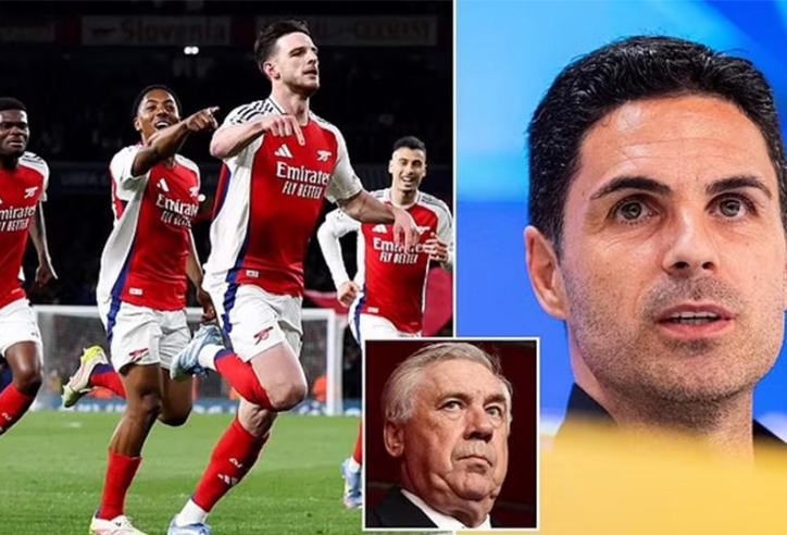 Arteta thách thức Real Madrid với tuyên bố cứng