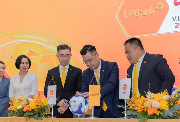 Ngân hàng Lộc Phát (LPBank) tiếp tục là nhà tài trợ chính LPBank V.League 2025/26