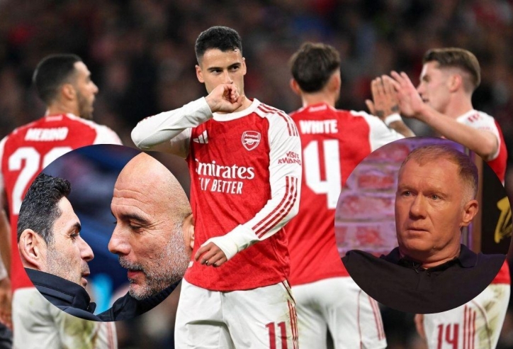 Paul Scholes: 'Arsenal có lợi thế điểm số, nhưng Man City cực kỳ bản lĩnh và họ sẽ vô địch Premier League'