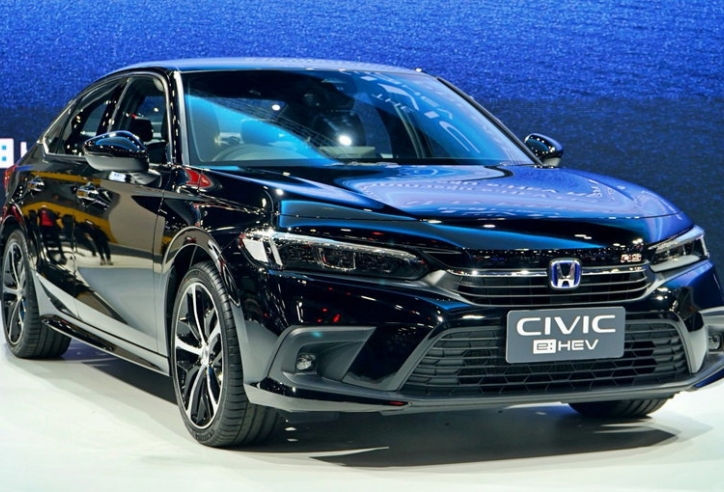 Ảnh thực tế Honda Civic Hybrid 2022 vừa trình làng, giá khoảng 782 triệu đồng